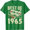 Best of 1965 Audio Cassette 60th Birthday Gift 60 Years Old Tee Summer Breathable Cotton Camisetas Funny Printed Tshirt Tops
