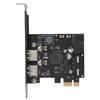 STW3002 PCI Express Card PCIE To USB3.0 20PIN Expansion Board for Desktop Computer