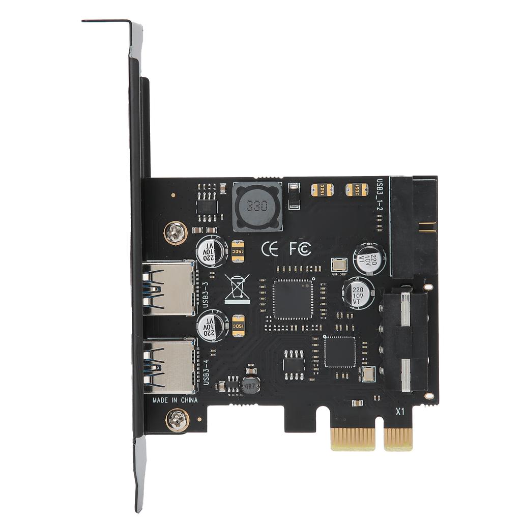 STW3002 PCI Express Card PCIE To USB3.0 20PIN Expansion Board for Desktop Computer