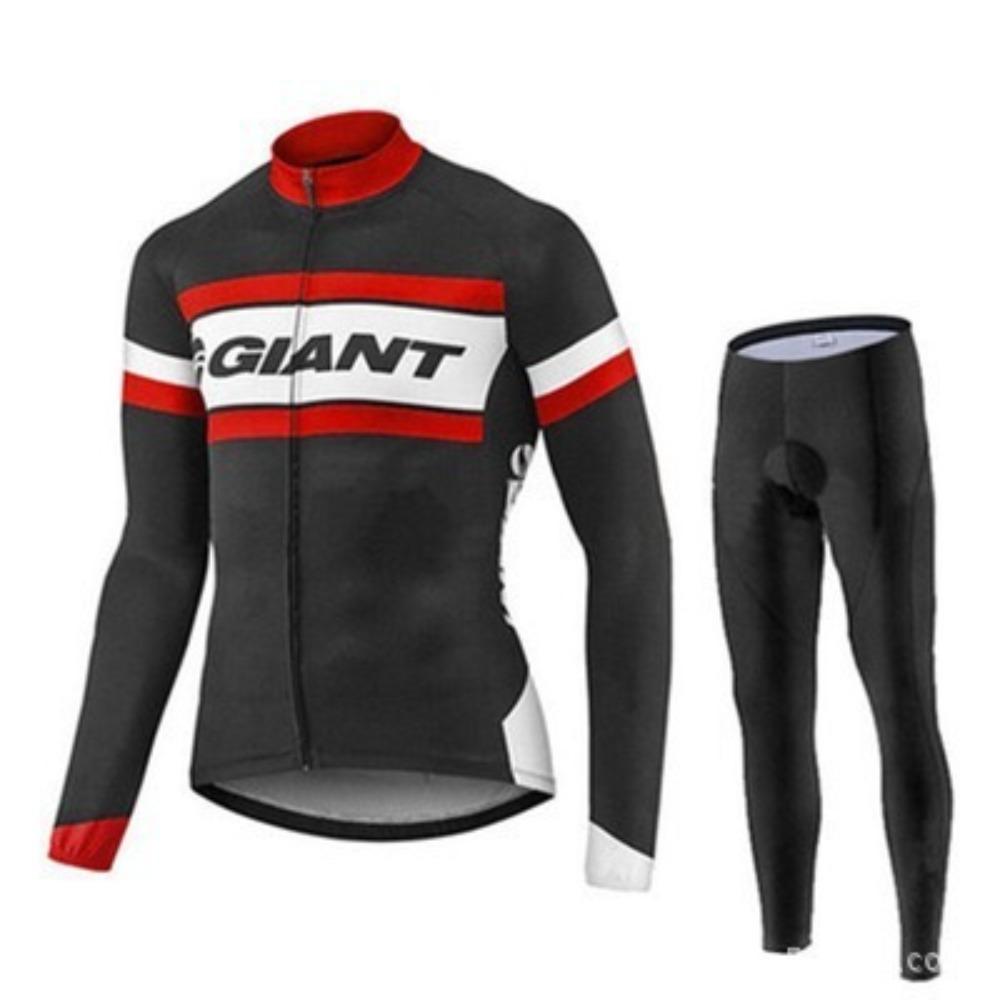 Outdoor Team Edition Tour de France Mountain Bike Quick-drying Spring and Autumn Cycling Suit Long Sleeve Suit Men