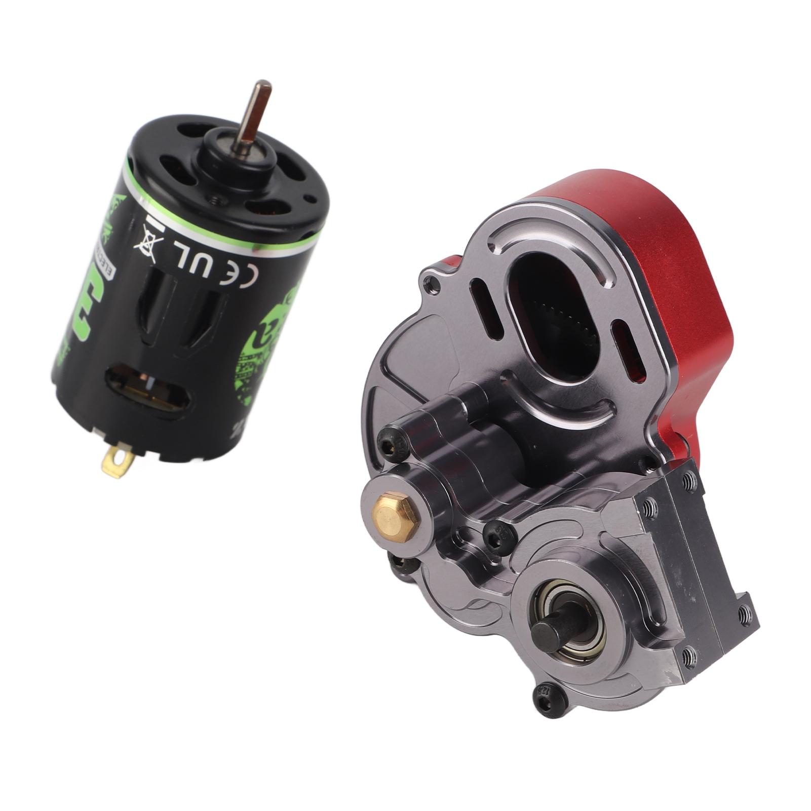 

Металева центральна коробка передач з коробкою передач з 540-контактним двигуном 35T для гусеничного ходу для Axial SCX10