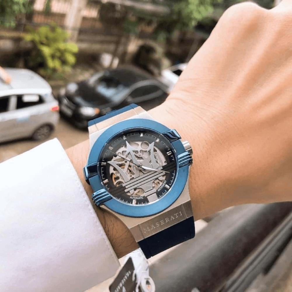 Maserati R8821108028 Automatic Skeleton Dial Men's Watch