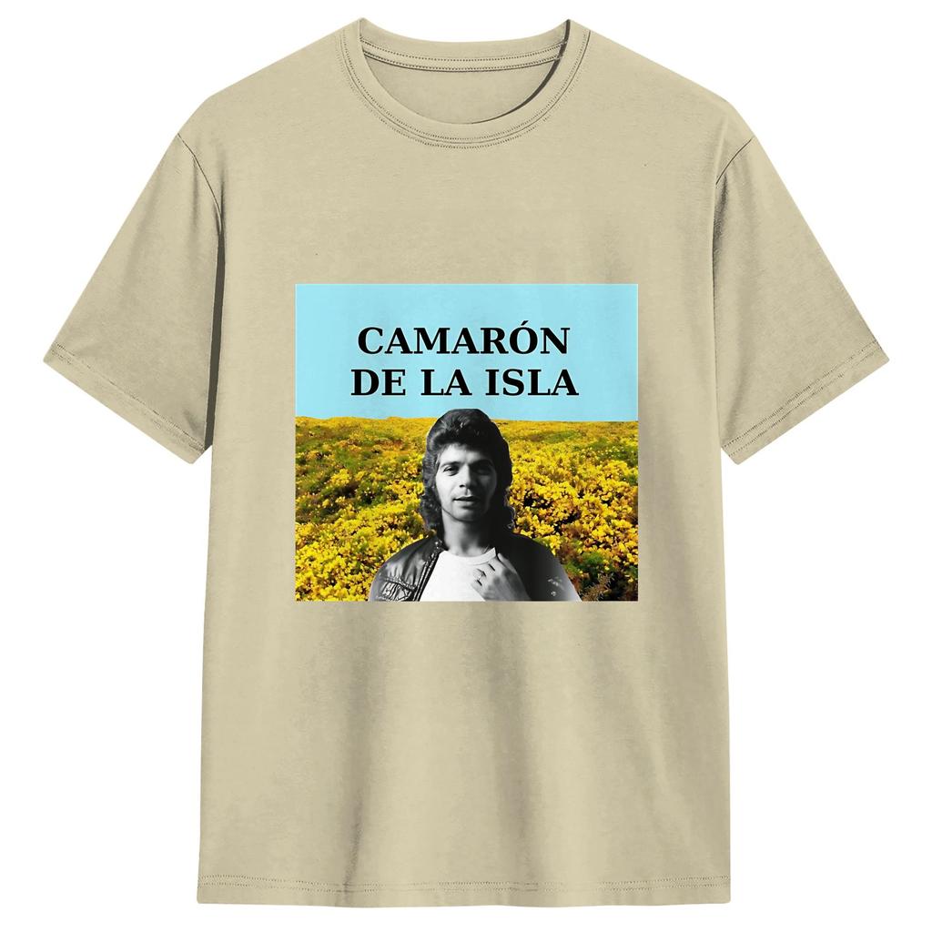 Camarone De La Isla Camiseta Playa Harajuku Camisetas Unisex 100 Algodón Cómodo Top Camisetas Manga Corta Ropa de Calle Tops