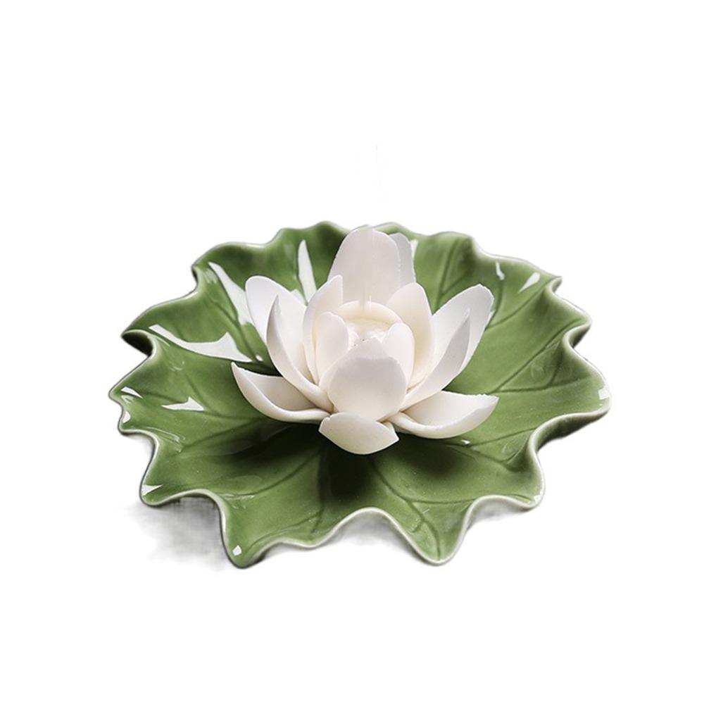 

Heat-resistant Ceramic Incense Insert Holder Handicraft Incense Burning Stand Offering Style 4