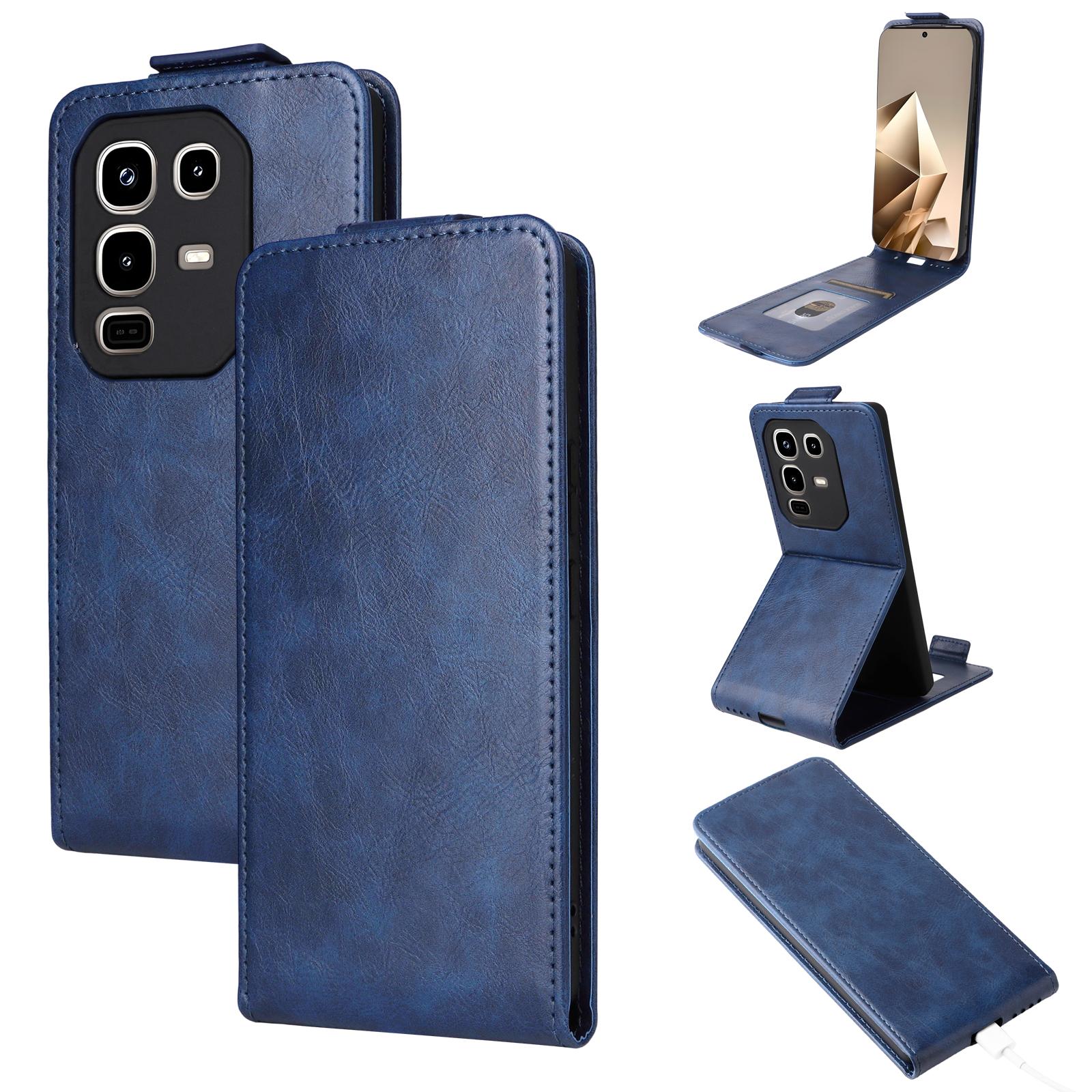 

Для Infinix Note 50 Pro 4G/Note 50 4G Чохол-підставка Магнітна застібка Вертикальний відкидний Шкіряний чохол для телефону з тримачем для карток D