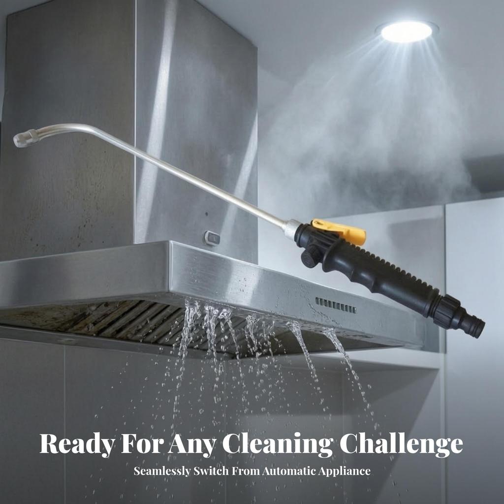 Pressure Washer with Lance | 60 Cm Overall Length, Ergonomic Trigger Handle, for Vehicle Washing