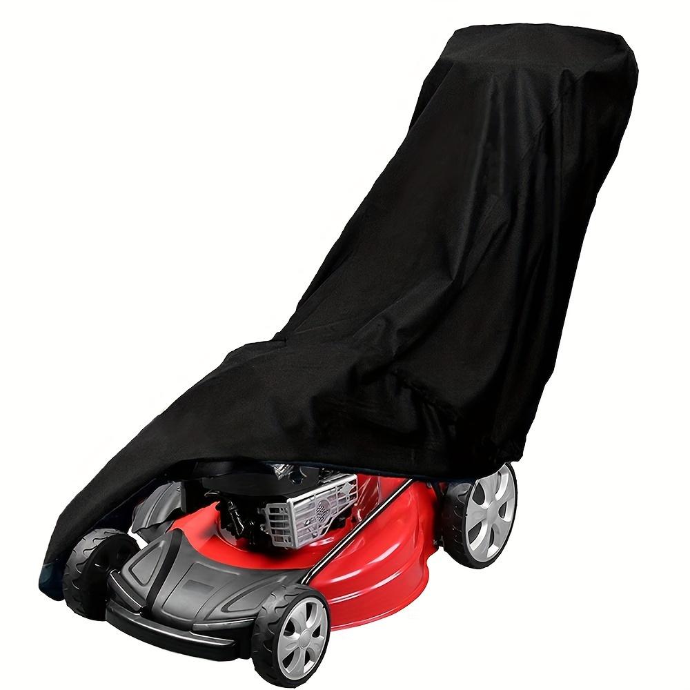 

Newest Outdoor Garden Waterproof Lawn Mower Cover UV Protector Rainproof Sunscreen Oxford Cloth Universal Size Protective Cover L-188x99x63.5cm чёрный
