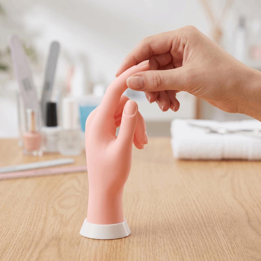 Bendable Nail Practice Hand Flexible Positioning Fake Hand Mannequin Hand  Manicure Practice