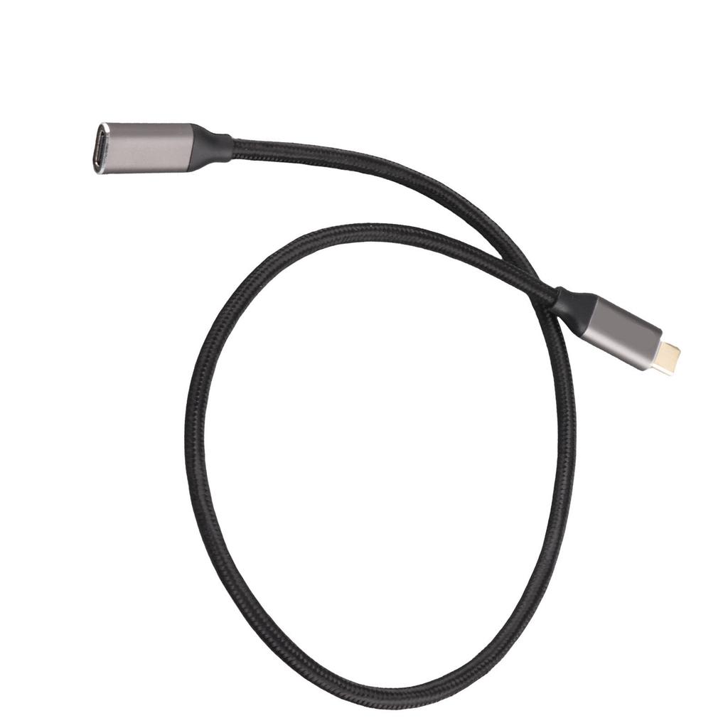 USB C Extension Cable 10Gbps Data Sync 100W Power Delivery 4K 60Hz Video Output USB C Cable with E Marker Chip