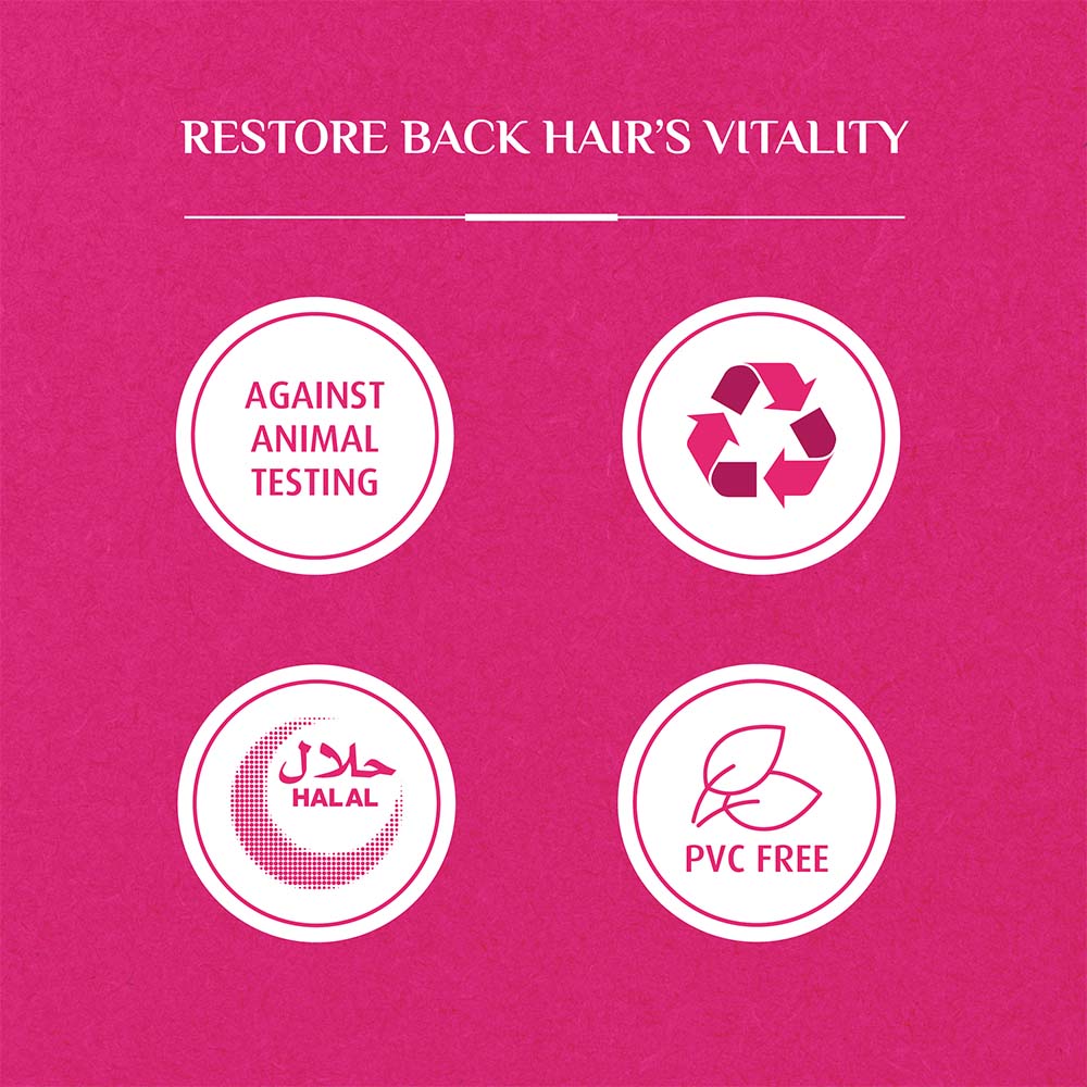 Nourishing Protein Shampoo with eggs protein 400 ml Vatika Dabur