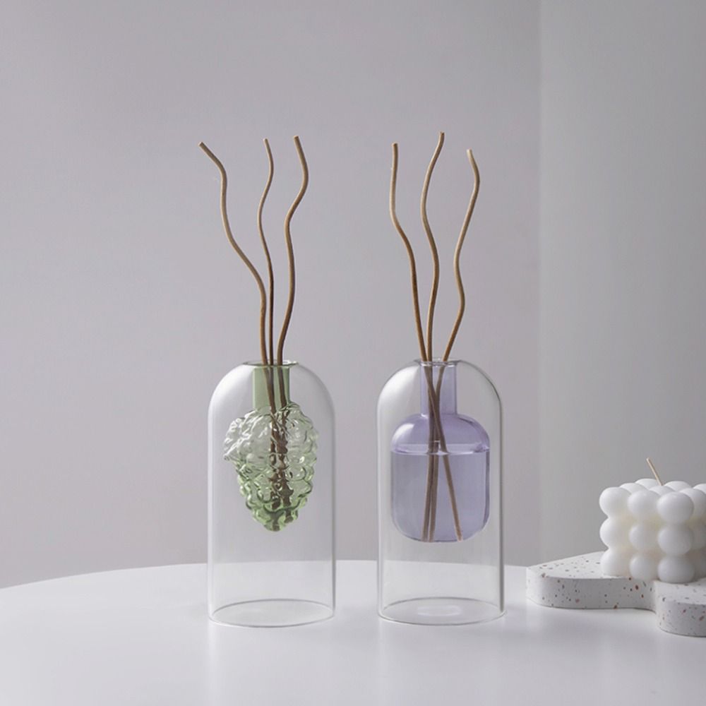 Double Layered Aromatherapy Bottle Creative Fragrance Diffuser Bottle  Dining Table