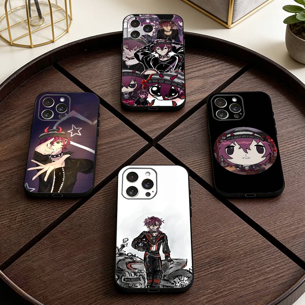 K-Killer C-Chat Ronin Game Phone Case For iPhone 17,16,15,14,13,12,11 Plus,Pro Max,XS,Soft Silicone Black Cover