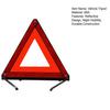 Reflective Vehicle Tripod Emergency Folding Warning Triangle Stand 45cm Side Length Night Visibility Stable Metal Vehicle Bracket