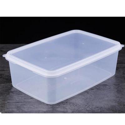 Kemelitte PP Plastic Rectangular Storage Containers with Lids, 2-Pack