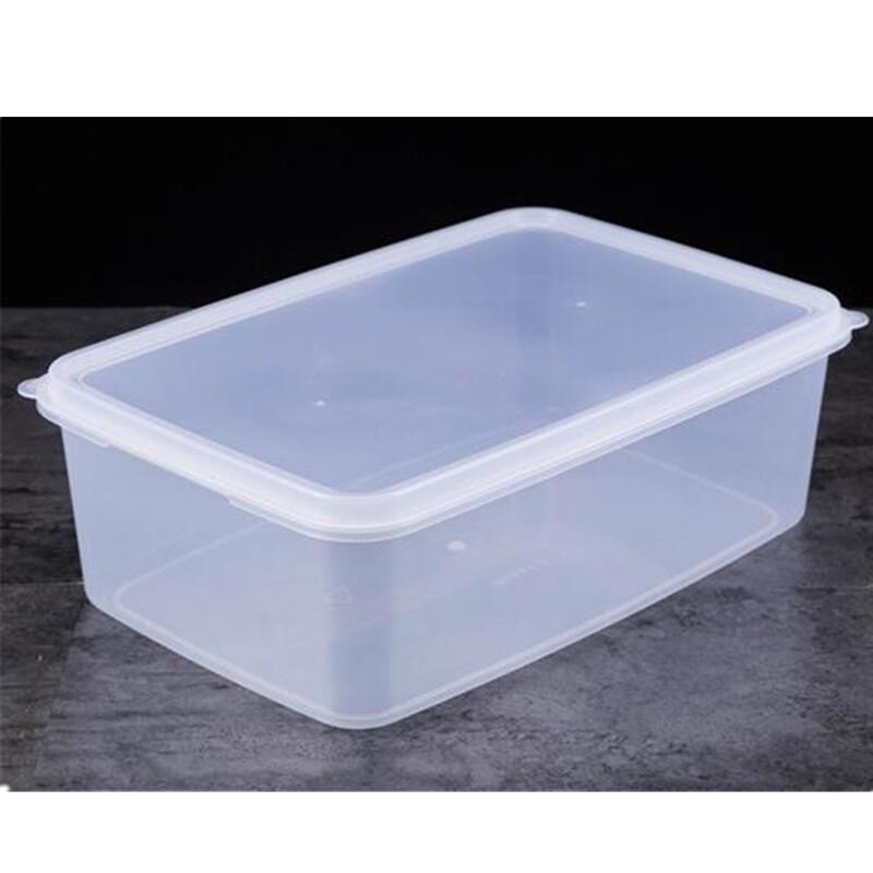 

Kemelitte PP Plastic Rectangular Storage Containers with Lids, 2-Pack