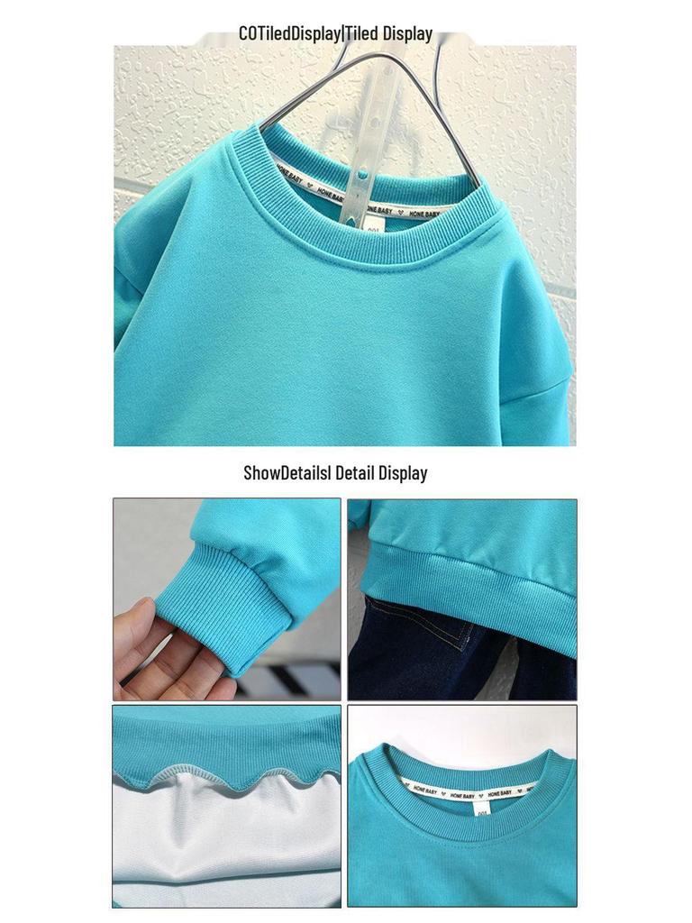 Delta Action Boys' Floral Eclipse Rose Sweatshirt & Sweatpants Set - Autumn/Winter Collection