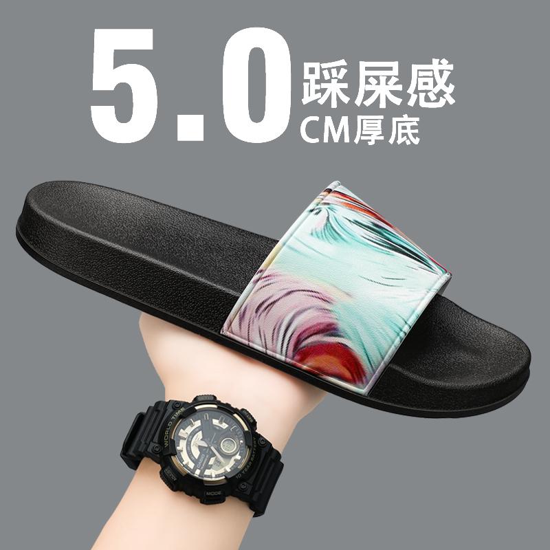 

Сандалии, мужские тапочки, обувь для мужчин, пара, женская домашняя обувь, износостойкая домашняя и уличная обувь унисекс, нескользящая толстая подошва 4445 чёрный