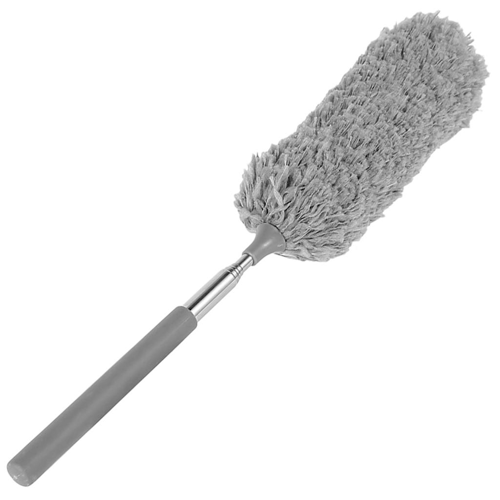 Duster Brush Microfiber Duster with Extension Pole Extendable Gap Dust Tools Retractable Bendable Head Household Cleaning Brush