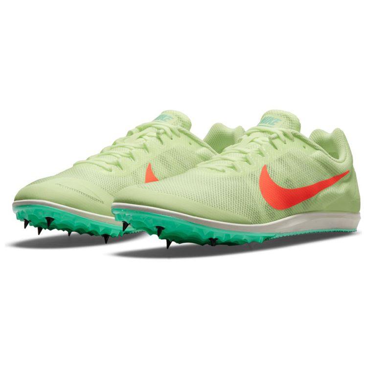 Nike Zoom Rival D 10 Barely Volt Hyper Orange Unisex Sneakers Green Dynamic-Turquoise Photon-Dust 907566-700