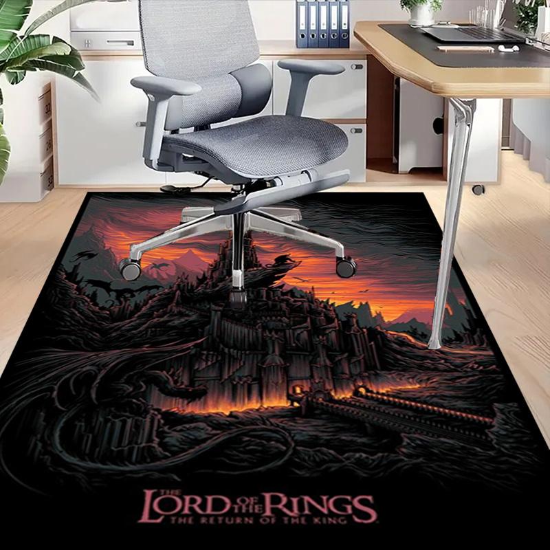 1pc Hobbit Adventure Begins Carpet for Playroom Bedroom Living Room Sofa Home Decor,kids Game Area Rug Non-slip Floor Mat Y82698