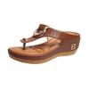 2022 Summer Women's Wedge Sandals - Beach Clip-Toe Design, Euro-American Style
