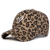 Baseball Print Leopard Stitching Embroidered Love Neutral Gender Women  Men For Caps Spring And Autumn Outdoor Adjustable Casual Hats Sunscreen Hat