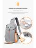 Men's Trendy Chest Bag, Fashionable Casual Sports Messenger Bag, Lightweight Travel Carry-On.