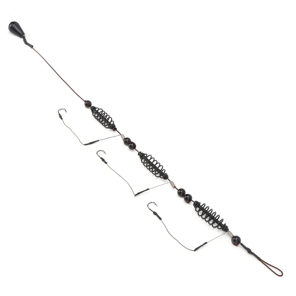 3PcsSet Artificial Lure Fish Hooks Cage Trap Basket Set and Fishing Feeder Fishing Tackle35g