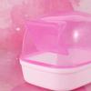Dust-Free Mini Pet Dustproof Pet Sauna Box Hamster Bathroom Hamster Playing Pet Sand Bathtub