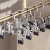 30pcs Double Clip Clothes Drying Hanger 360° Rotatable Storage Clips Pants Hanger  Laundry Hanger