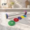 Fondant Rolling Tool Pin Spacer with Scale Markings, Adjustable Removable Thickness Rings, Professional Baking Spacers Control Plastic for Cookies Pie