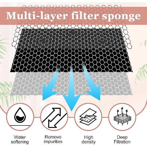 30 Pcs Pet Fountain Replacement Filter, Cat Drink Water Filter Replaced Foam Filters