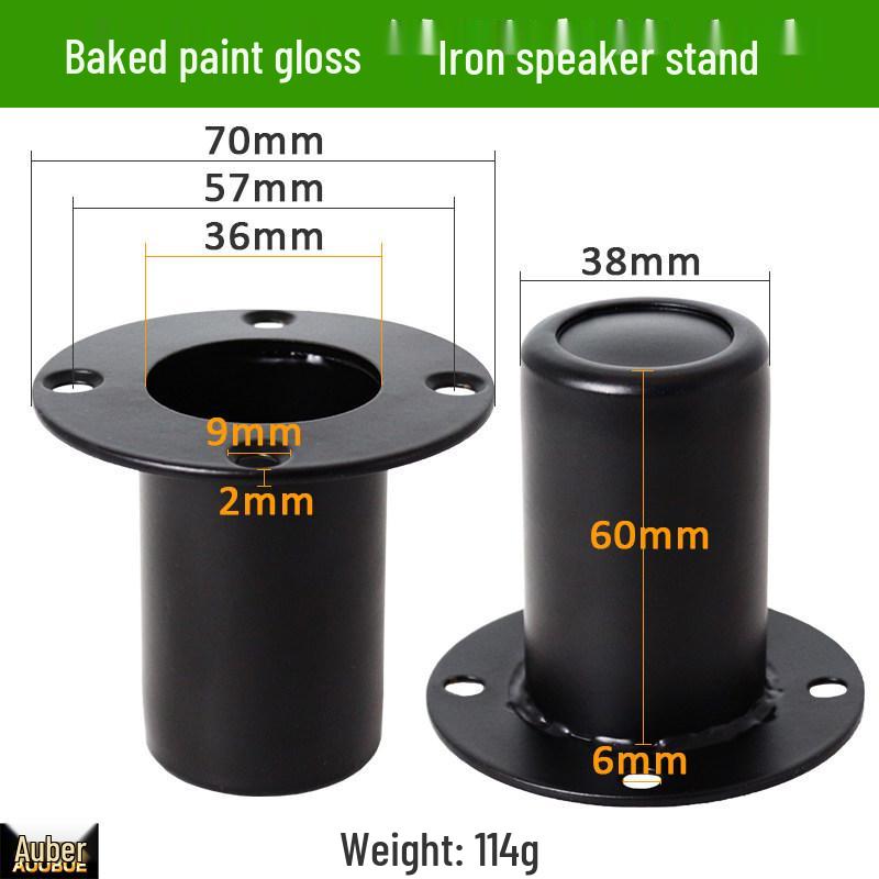 Single Hole Speaker Tripod Mount with Metal Base