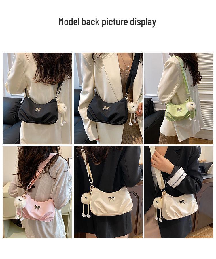 Trendy Women's Small Handbag - 2025 Summer Fashion Crossbody & Shoulder Dumpling Bag for Work & Commute