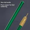 1Set M24 Tin Drag Needle Set Red Copper Fpc Connector Reballing Solder Bar For Phone Pcb Motherboard Ic Chip Weld Repair Tools