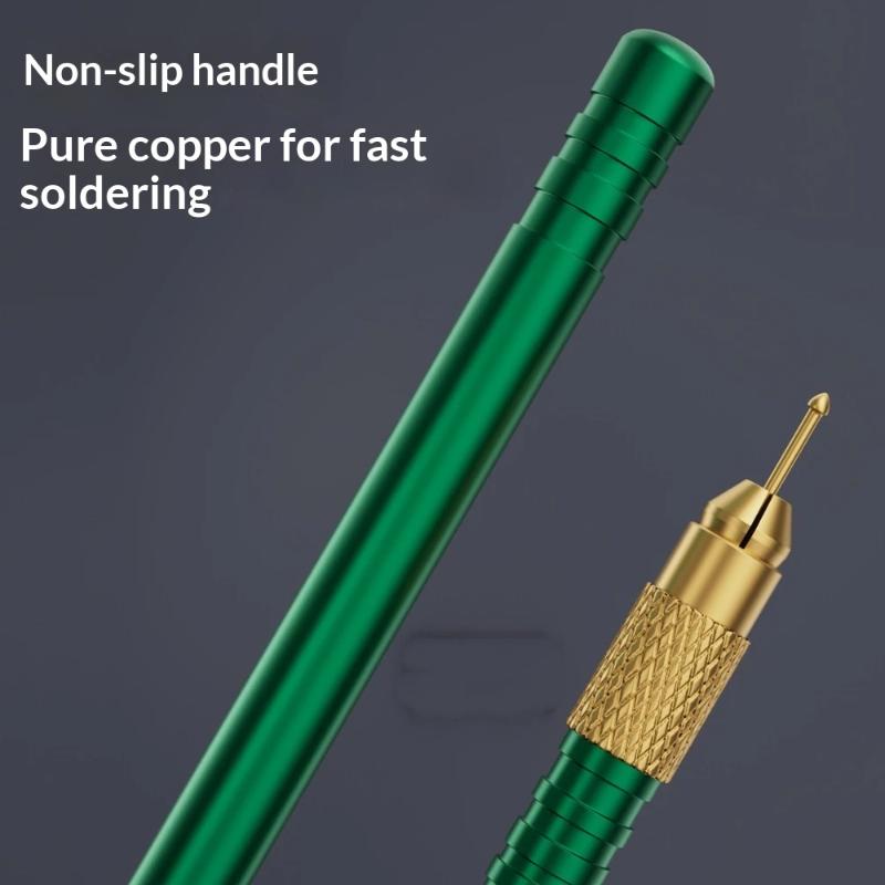 1Set M24 Tin Drag Needle Set Red Copper Fpc Connector Reballing Solder Bar For Phone Pcb Motherboard Ic Chip Weld Repair Tools