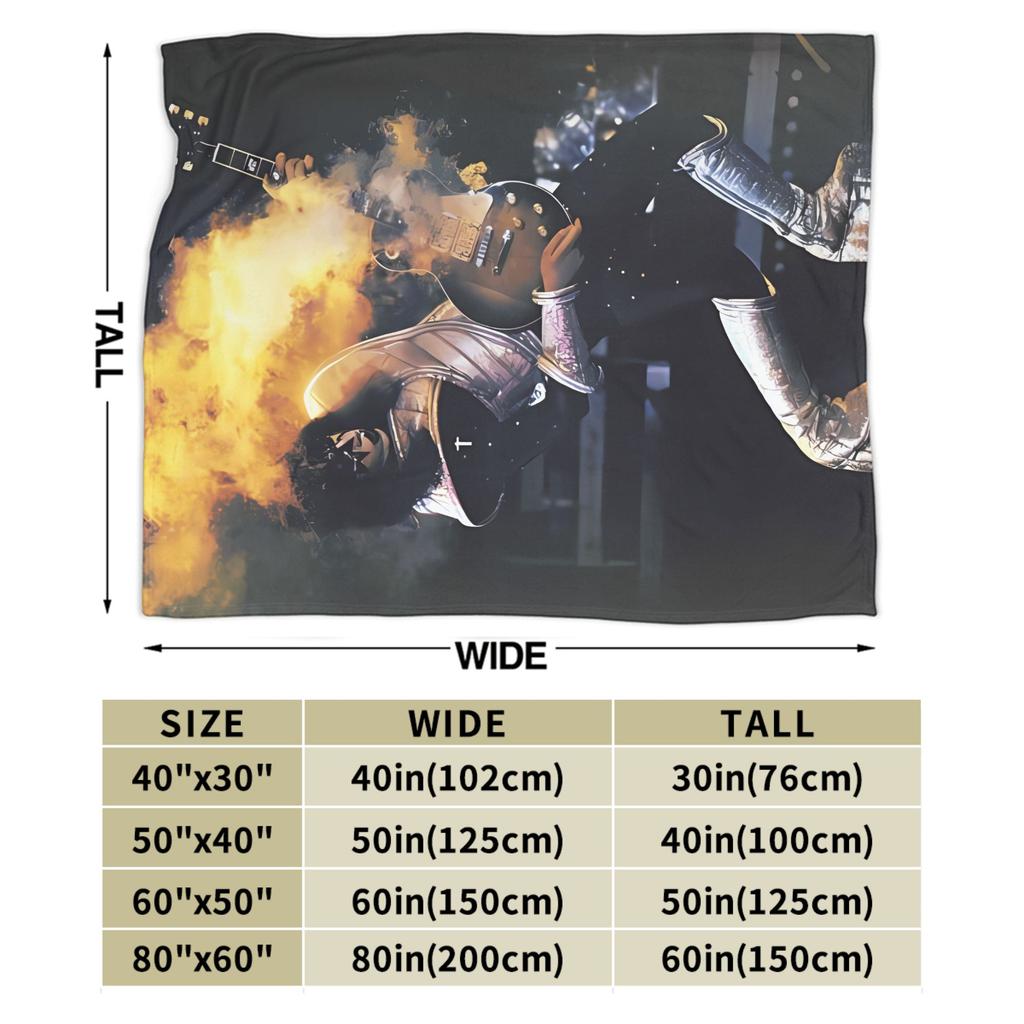 Ace Frehley Plush Blanket Boy Girl  Flannel Throw Blanket For Couch Chair Soft Custom Quality Bedspread Birthday Present