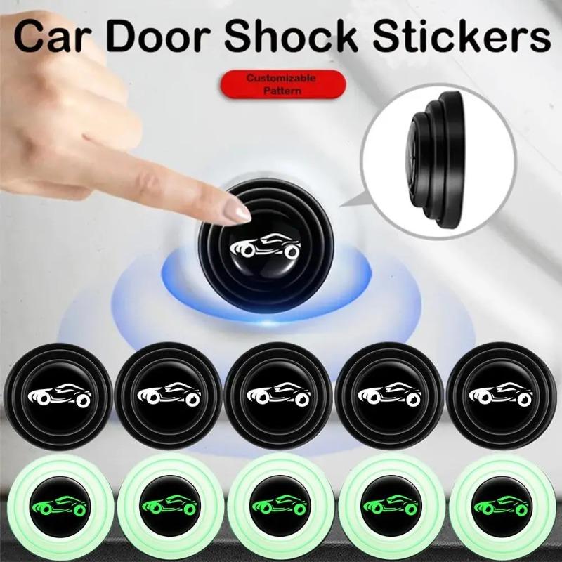 8/30PCS Car Door Shock Absorber Silicone Pads Universal Anti Shock Pad Car Door Protector Stickers Anti Collision Gasket Buffer