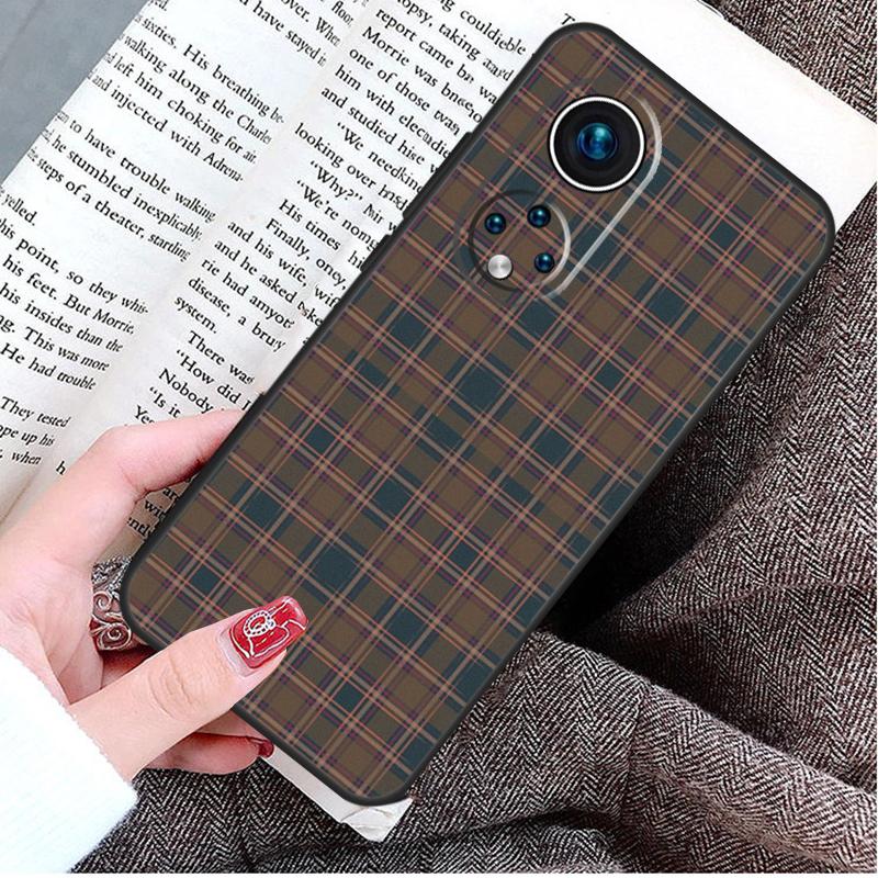 Clan Stewart Dress Tartan Plaid Case For Honor Magic 8 6 7 Lite Honor 400 200 Pro 50 70 90 X8c X8b X9a X9c X9b X9d Win Cover