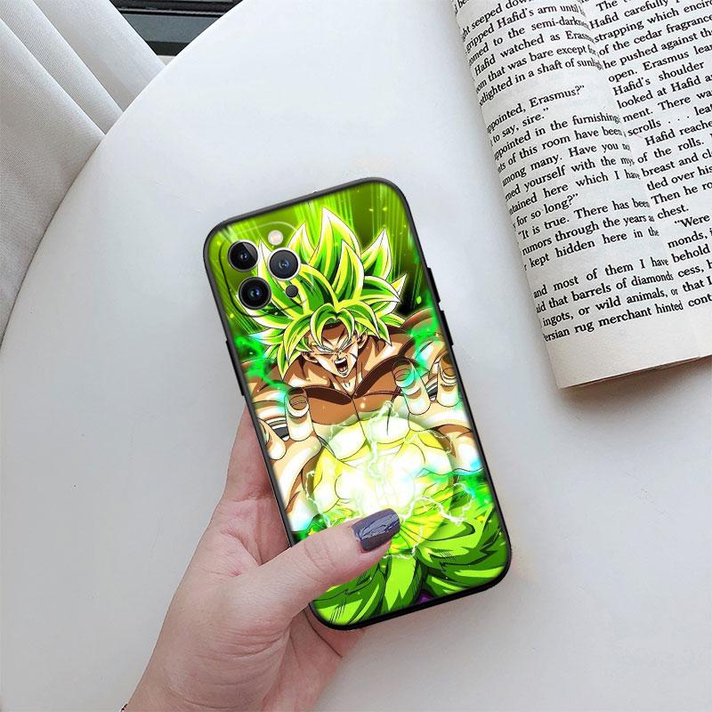 Dragon Ball BROLY Nuova Custodia per Telefono di Alta Gamma per iPhone 16 15 14 13 Pro Max Plus Mini
