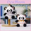 Panda Keychain Plush Toy With Pp Cotton Filling For Kids And Adults