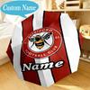 Custom Name Umbrella Brentford Crest Design Umbrella 8-Frame for Travel, Camping, Casual Lightweight Portable, Essential for Family Gifts