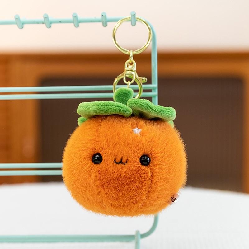 Niedliche Plüschtiere der simulierten Fruchtserie, Taschenanhänger, dekorative Schlüsselanhänger, Geburtstagsgeschenke für Männer und Frauen