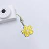 Breloc Dulce Floral cu Pandantiv Floare Rășină Plastic Lanyard Dulce Japonez pentru Telefon Cadou Pentru Prieten Elevi Adolescenți