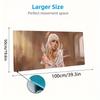 Angel Wings Halo Lace Solid Color Mouse Pad Large Gaming Table Cushion Non-slip Laptop Tablet Big Mousepad XXL Mat Mini PC Playmat With Lock edge