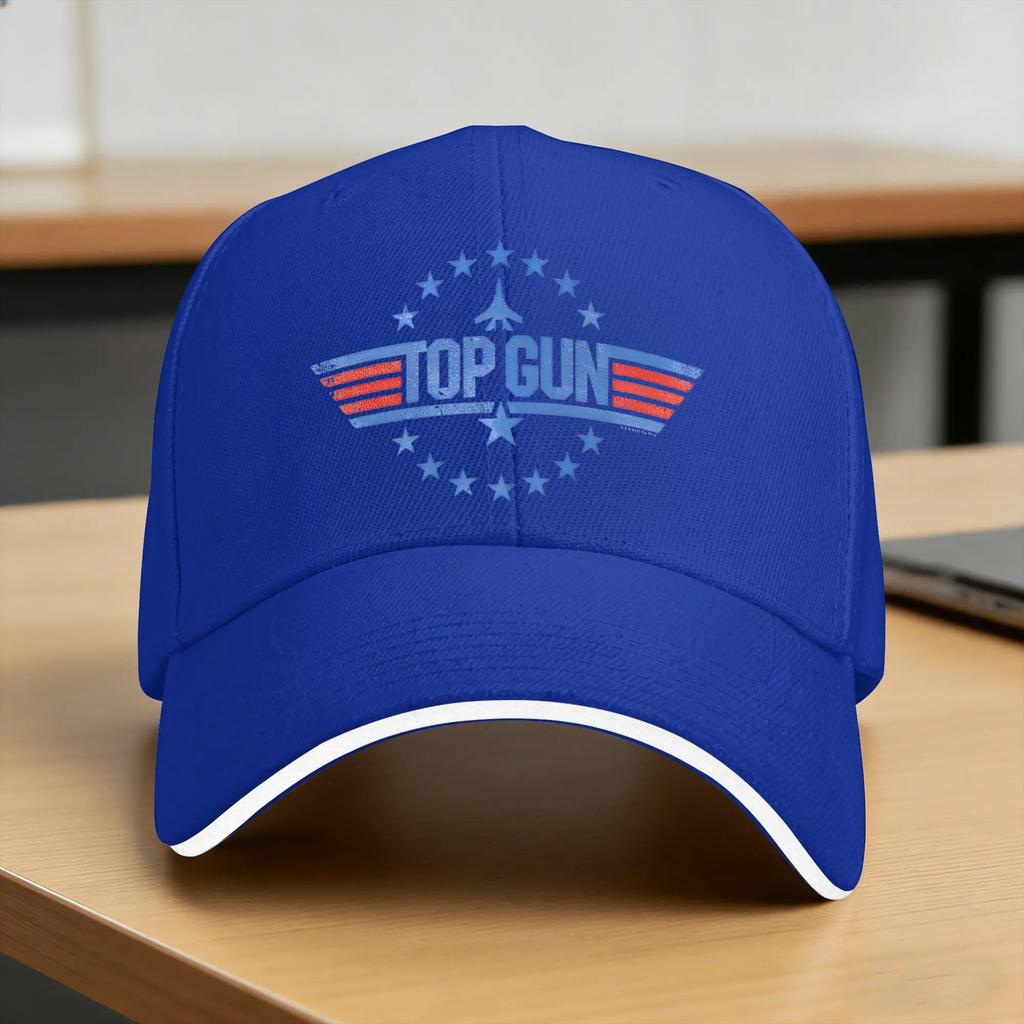 Summer Top Gun Baseball Cap Running Hippie Y2K Retro Design Sun Trucker Hat Women Men High Quality Baseball Caps