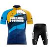 Herren Damen Radsport Trikot Set Kurzarm Schnelltrocknend Fahrradbekleidung Rennrad Mountainbike Outdoor Sport