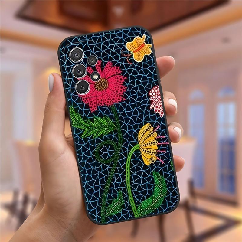 Yayoi Kusama Art Phone Case For Samsung Galaxy S23 S22 S10 S20 S30 S21 S8 S9 Pro Plus Ultra Fe Design Back Cover