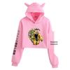 Jojo's Bizarre Adventure Cat Ear Hoodie Jacket for Women