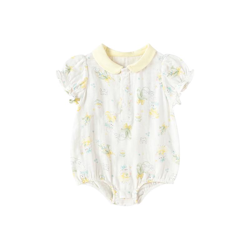 Balabala Baby Short-Sleeve Summer Romper